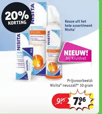 Kruidvat Keuze uit het hele assortiment Nisita aanbieding