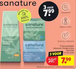 Kruidvat sanature aanbieding