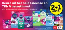 Kruidvat Keuze uit het hele Libresse en TENA assortiment aanbieding