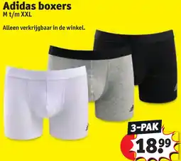 Kruidvat Adidas boxers aanbieding