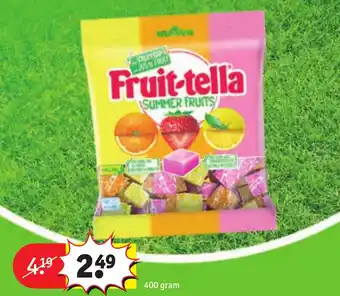 Kruidvat Fruit-tella aanbieding