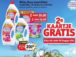 Kruidvat Witte Reus wasmiddel aanbieding