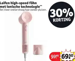 Kruidvat Laifen high speed föhn met ionische technologie aanbieding