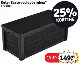 Kruidvat Keter Eastwood opbergbox aanbieding