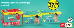 Kruidvat Pampers luier en luierbroekjes gigapack aanbieding