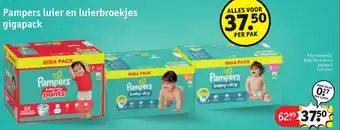 Kruidvat Pampers luier en luierbroekjes gigapack aanbieding