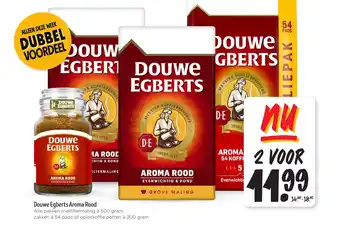 Jumbo Douwe Egberts Aroma Rood aanbieding