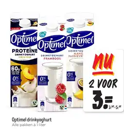 Jumbo Optimel drinkyoghurt aanbieding