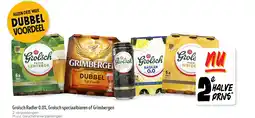 Jumbo Grolsch Radler 0.0%, Grolsch speciaalbieren of Grimbergen aanbieding