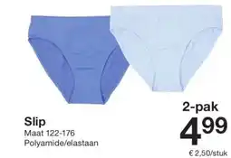 Zeeman Slip aanbieding