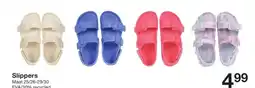 Zeeman Slippers aanbieding