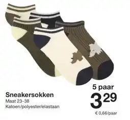 Zeeman Sneakersokken aanbieding