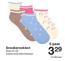 Zeeman Sneakersokken aanbieding