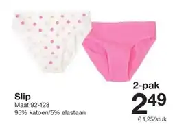 Zeeman Slip aanbieding