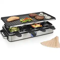 Marskramer Princess raclette 8 grill deluxe aanbieding