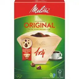 Marskramer Melitta Filters 1x4/40 Bruin aanbieding