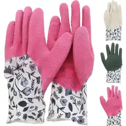 Marskramer Tuinhandschoenen print 3 assorti kleur aanbieding