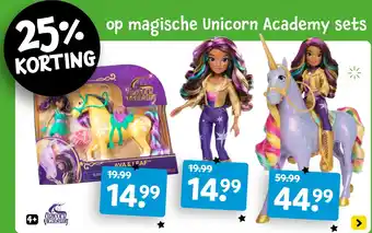 Intertoys magische Unicorn Academy sets aanbieding