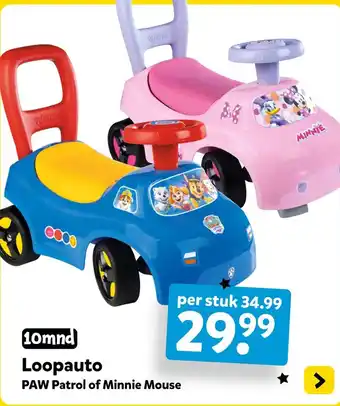 Intertoys Loopauto aanbieding