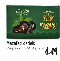 Jumbo Mazafati dadels aanbieding