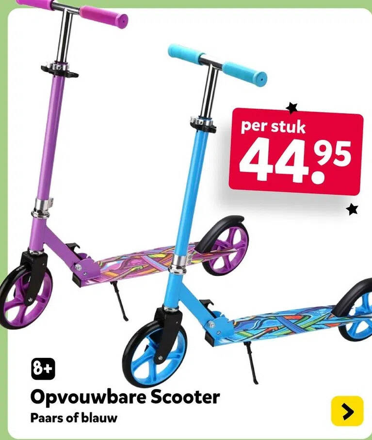 STAMP - OPVOUWBARE SCOOTER - SPIDERMAN, BLUE