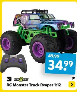 Intertoys RC Monster Truck Reaper 1:12 aanbieding