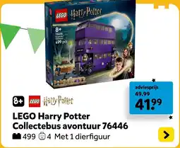 Intertoys LEGO Harry Potter Collectebus avontuur 76446 aanbieding