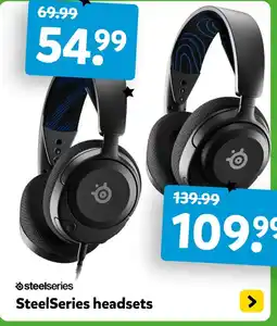 Intertoys SteelSeries headsets aanbieding