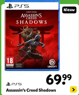 Intertoys PS5 Assassin's Creed Shadows aanbieding