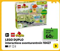 Intertoys LEGO DUPLO interactieve avonturentrein 10427 aanbieding