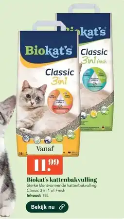 Discus Biokat's kattenbakvulling aanbieding