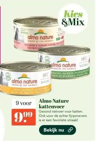 Discus Almo Nature kattenvoer aanbieding