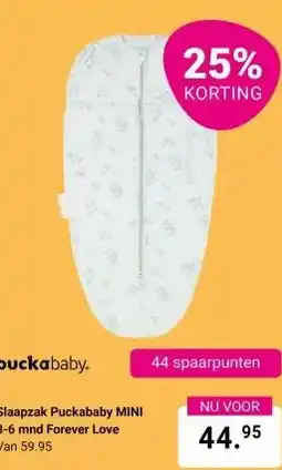 Van Asten BabySuperstore Slaapzak Puckababy MINI aanbieding