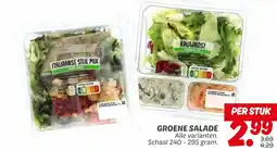 Dekamarkt Groene salade aanbieding