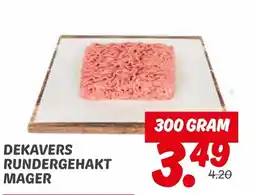 Dekamarkt Dekavers rundergehakt mager aanbieding