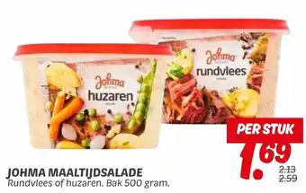 Dekamarkt Johma maaltijdsalade aanbieding