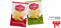 Dekamarkt Uniekaas gesneden 48+ kaas aanbieding