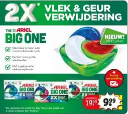 Kruidvat ARIEL BIG ONE aanbieding