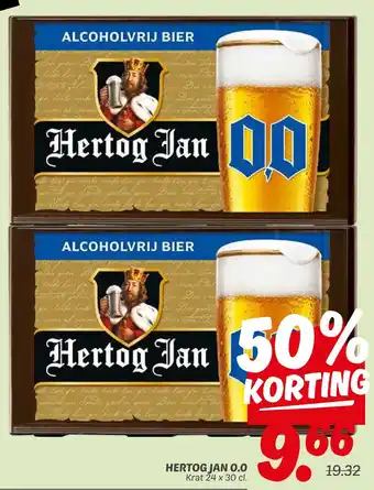 Dekamarkt Hertog jan 0.0 aanbieding