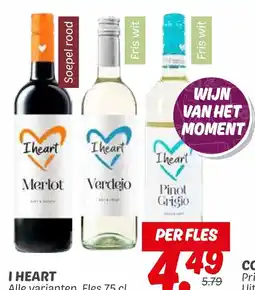 Dekamarkt I Heart aanbieding