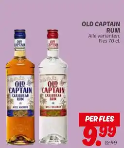 Dekamarkt Old captain rum aanbieding