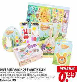 Dekamarkt Diverse paas hobbyartikelen aanbieding