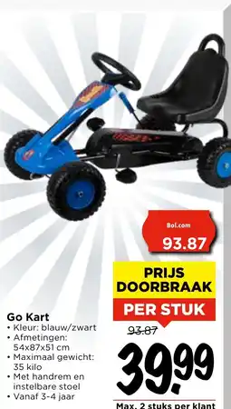 Vomar Voordeelmarkt Go Kart aanbieding