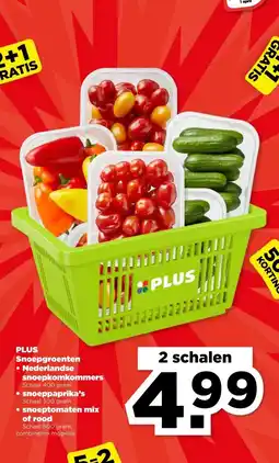 PLUS PLUS Snoepgroenten aanbieding