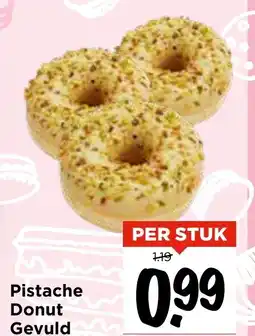 Vomar Voordeelmarkt Pistache Donut Gevuld aanbieding