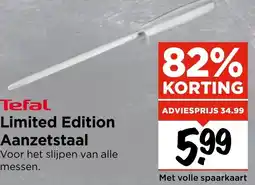 Vomar Voordeelmarkt Tefal Limited Edition Aanzetstaal aanbieding