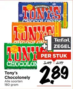 Vomar Voordeelmarkt Tony's Chocolonely aanbieding