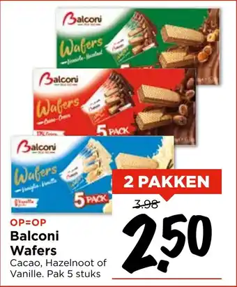 Vomar Voordeelmarkt Balconi Wafers aanbieding