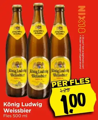 Vomar Voordeelmarkt König Ludwig Weissbier aanbieding