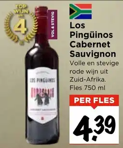 Vomar Voordeelmarkt Los Pingüinos Cabernet Sauvignon aanbieding